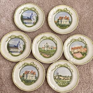 LONGCHAMP Small Plates Set of 8